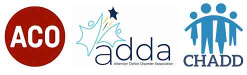 ACO, ADDA, CHADD logos