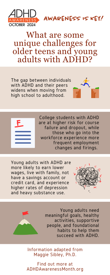 Older teens with ADHD