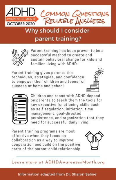 infographic adhd parent training