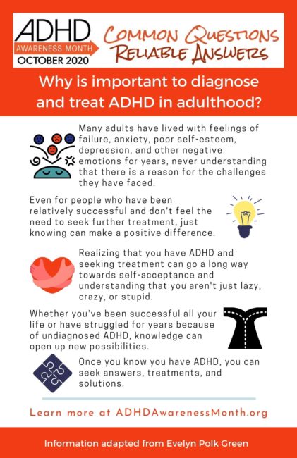 infographic diagnose adhd adults